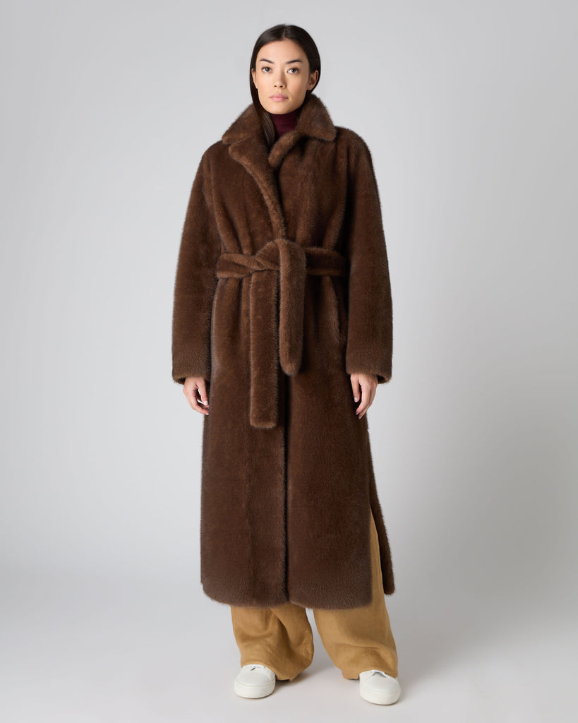 Long 2024 mink coat