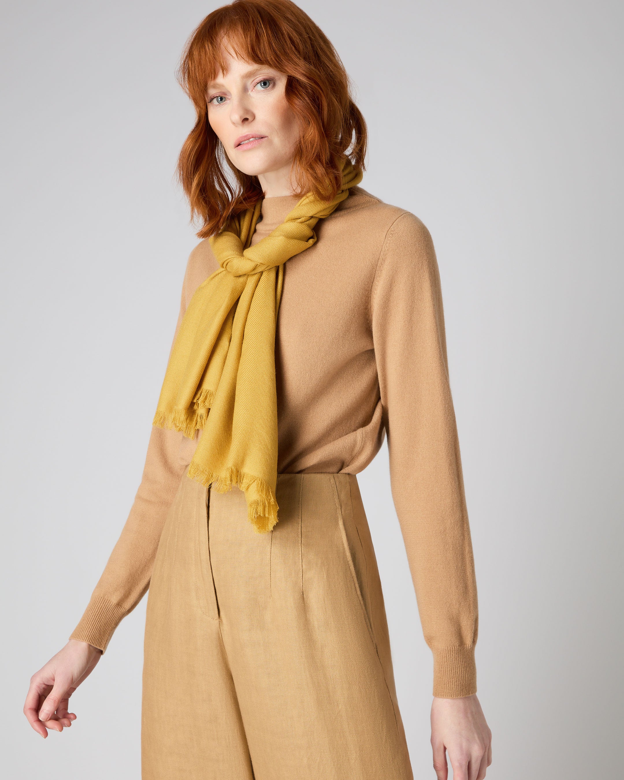 Gold cashmere hot sale wrap