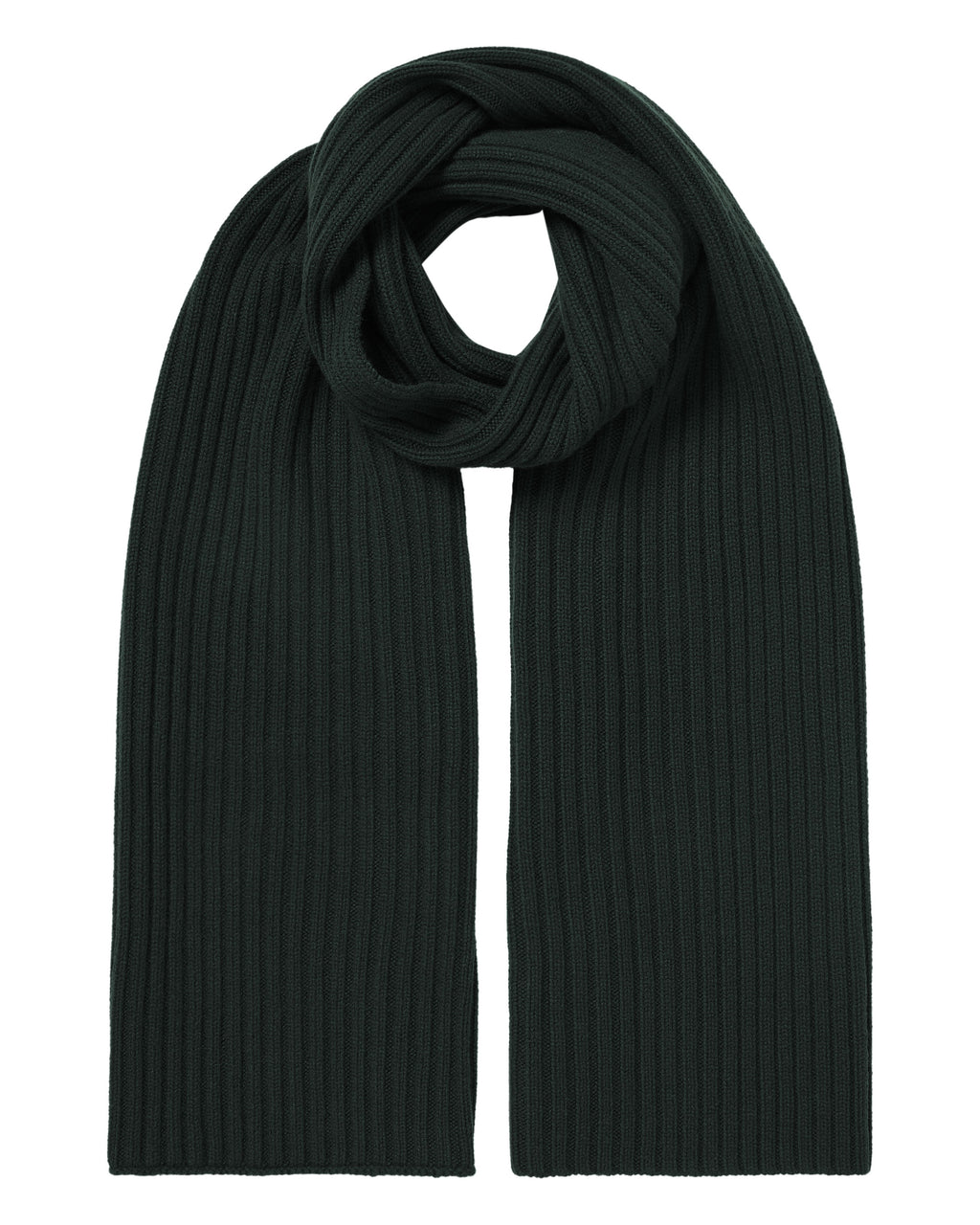 Men's 100% Cashmere Scarf, Black Gray White