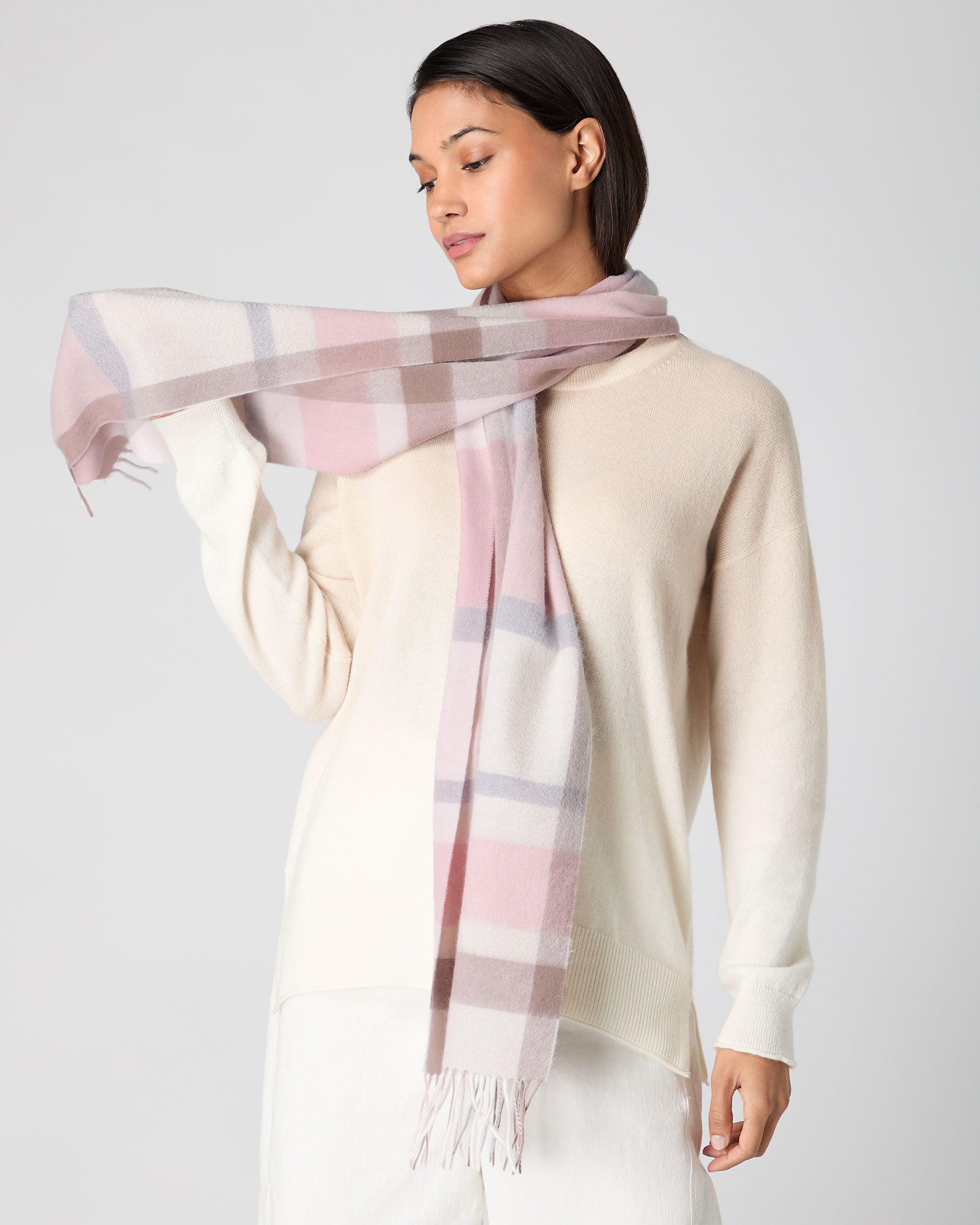 Burberry scarf cheap womens pink