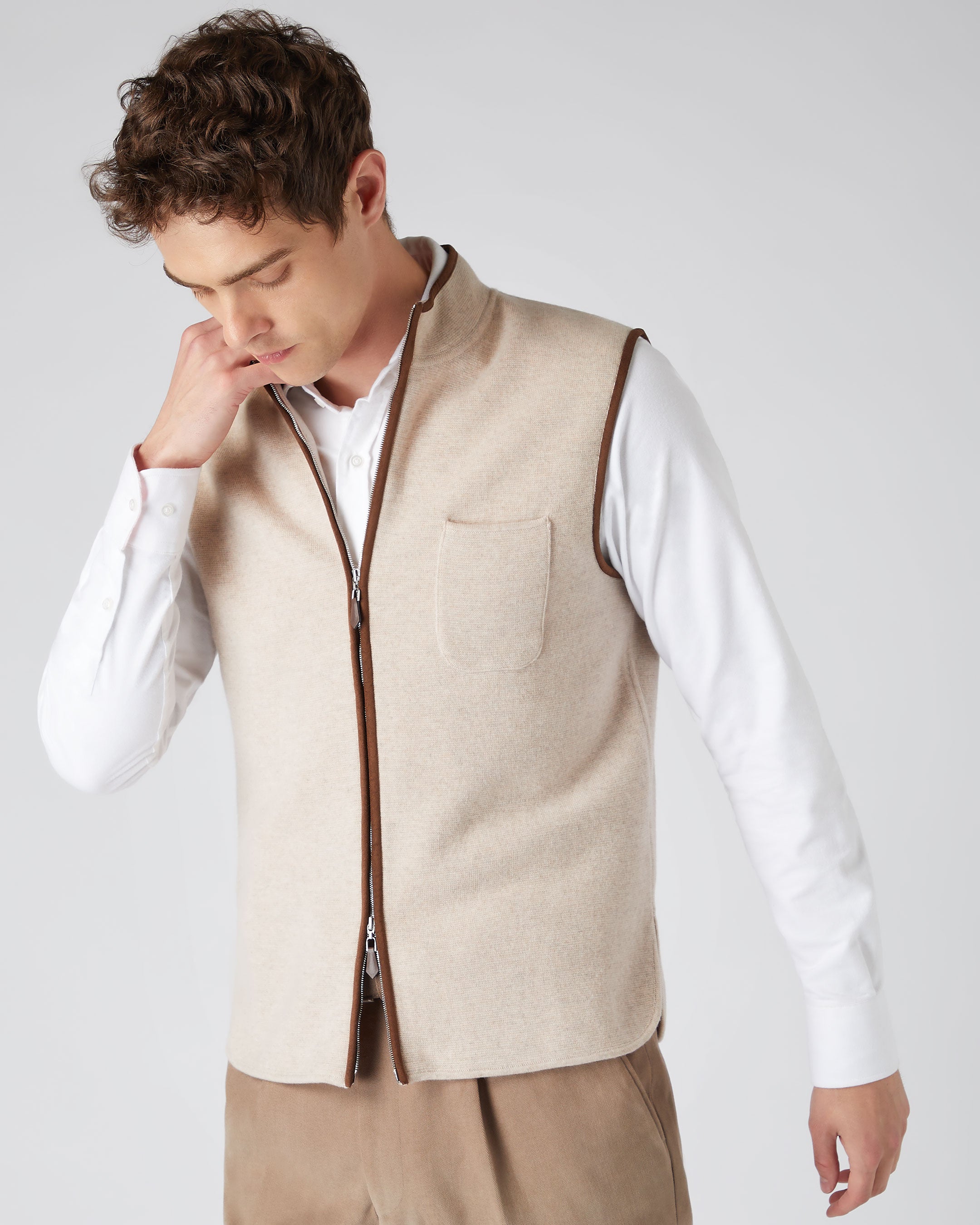 Cashmere 2025 gilet mens