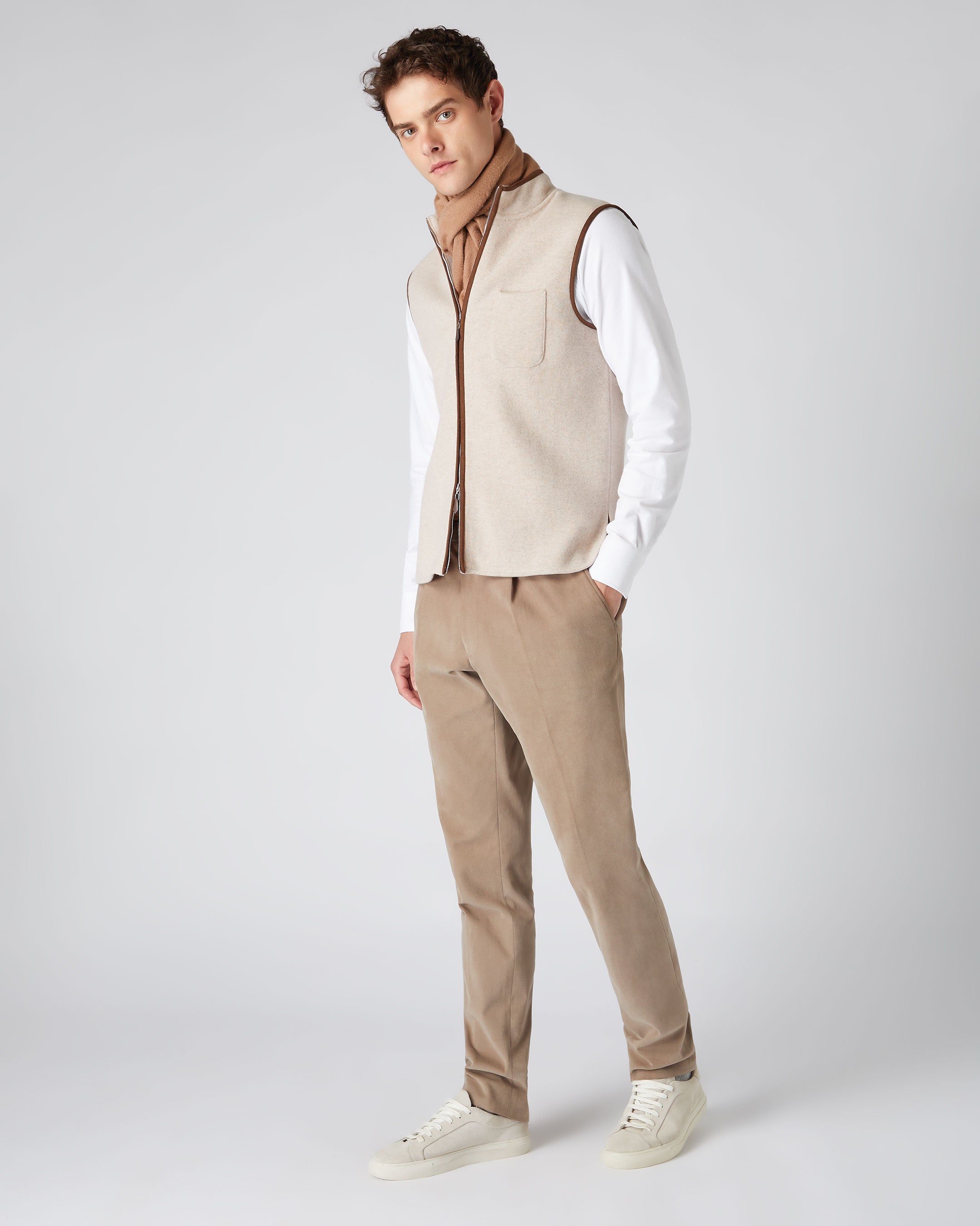 Cashmere hot sale gilet mens