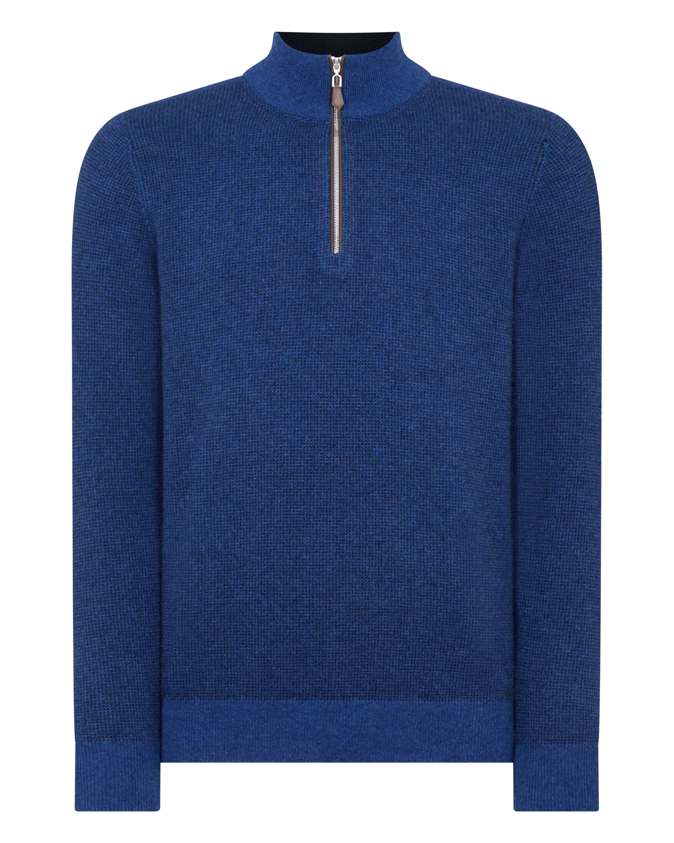 Blue outlet zip jumper