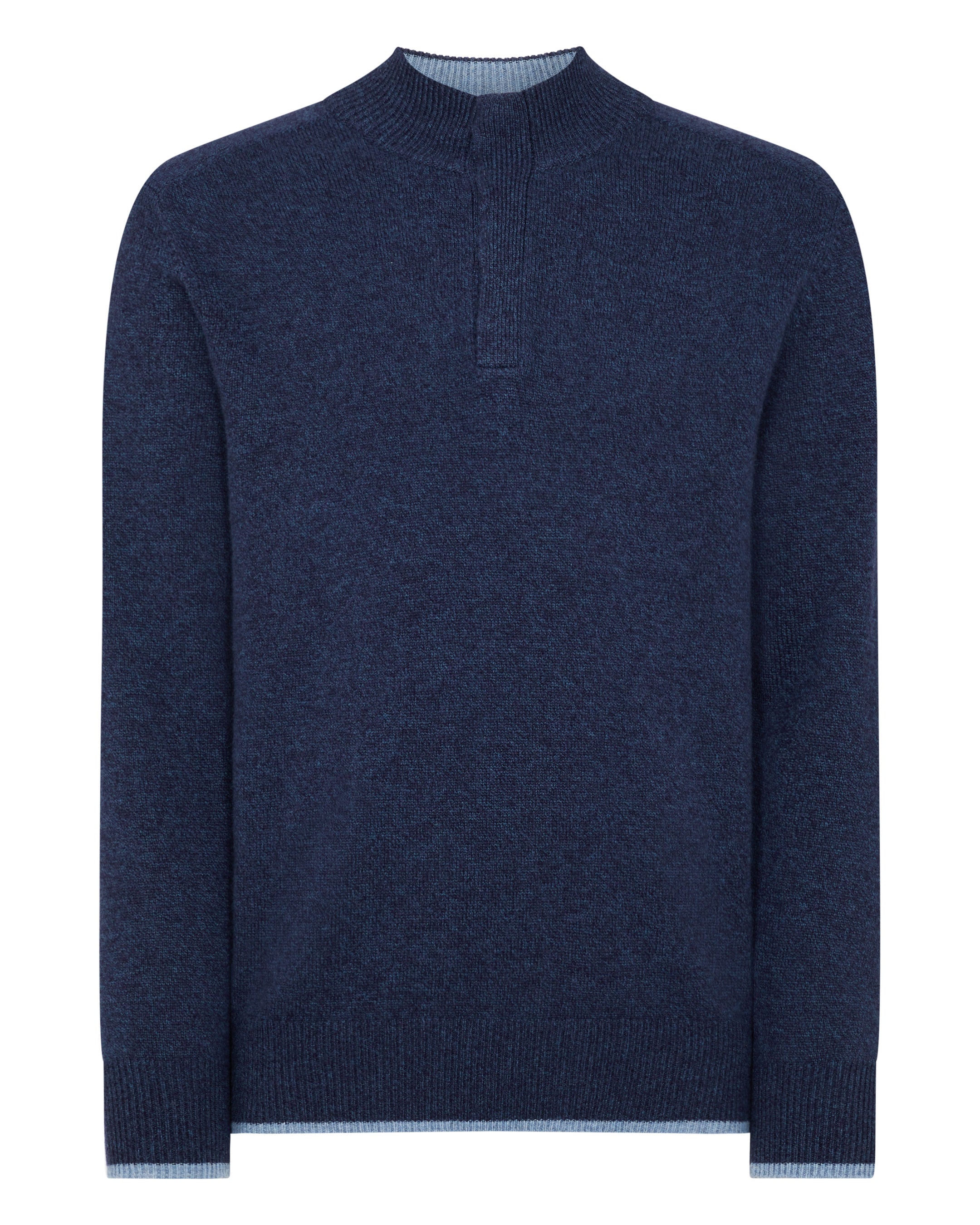 Mens half button clearance jumper