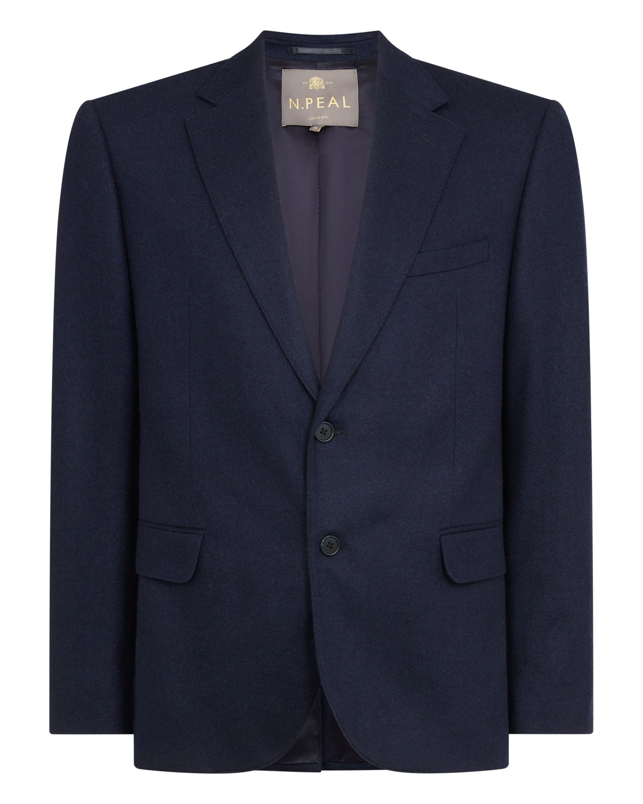 Mens blue outlet wool blazer