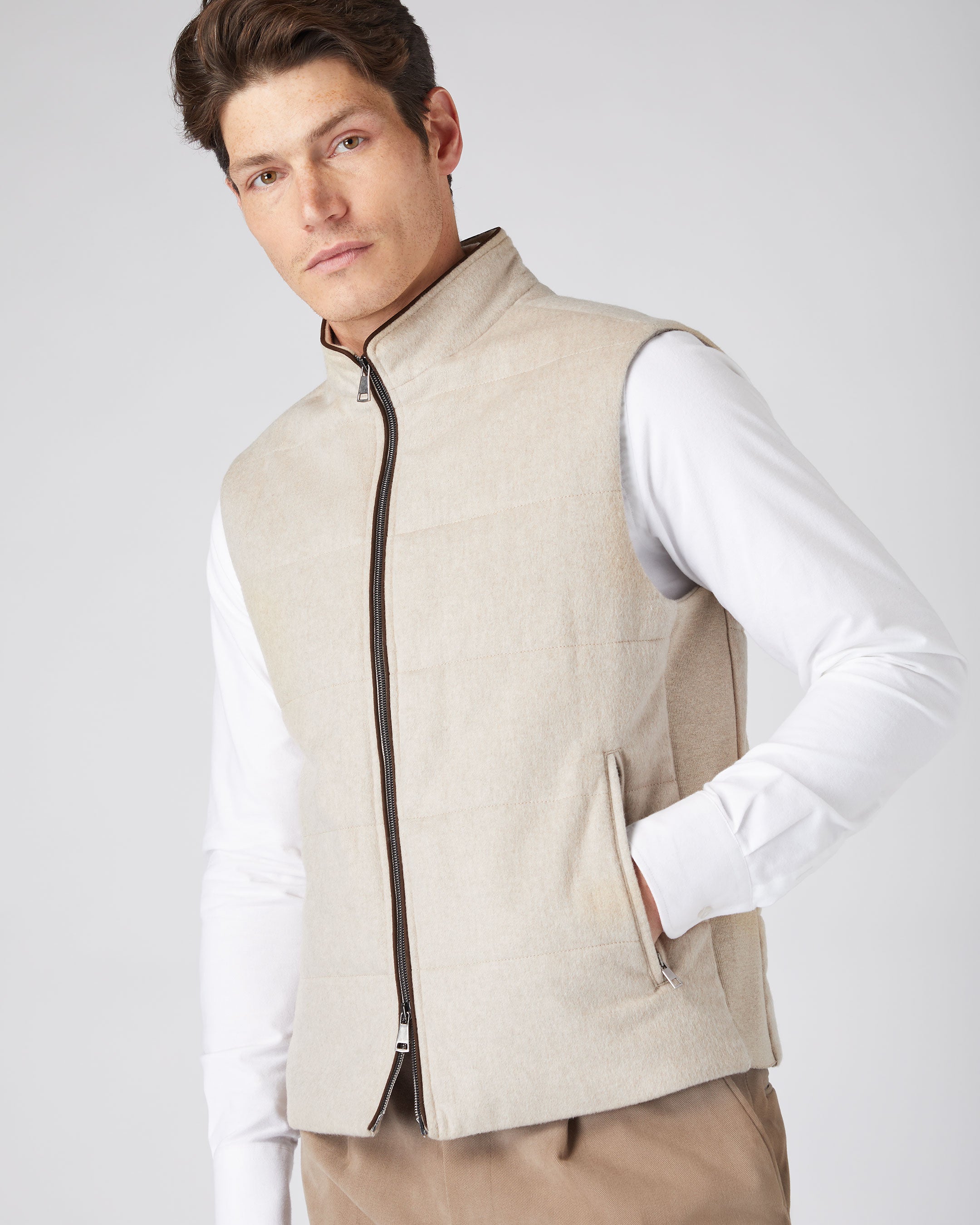 Cashmere 2025 gilet mens