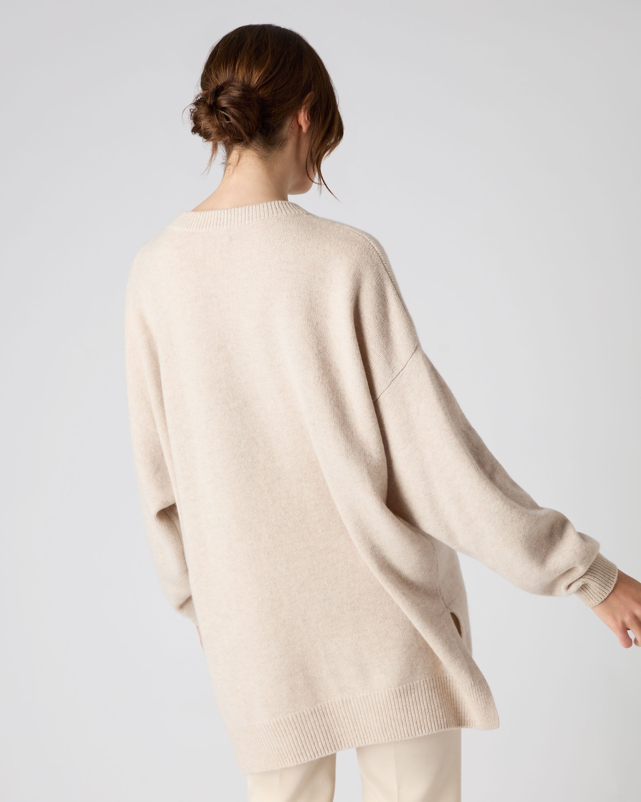 Oversize hot sale cashmere pullover