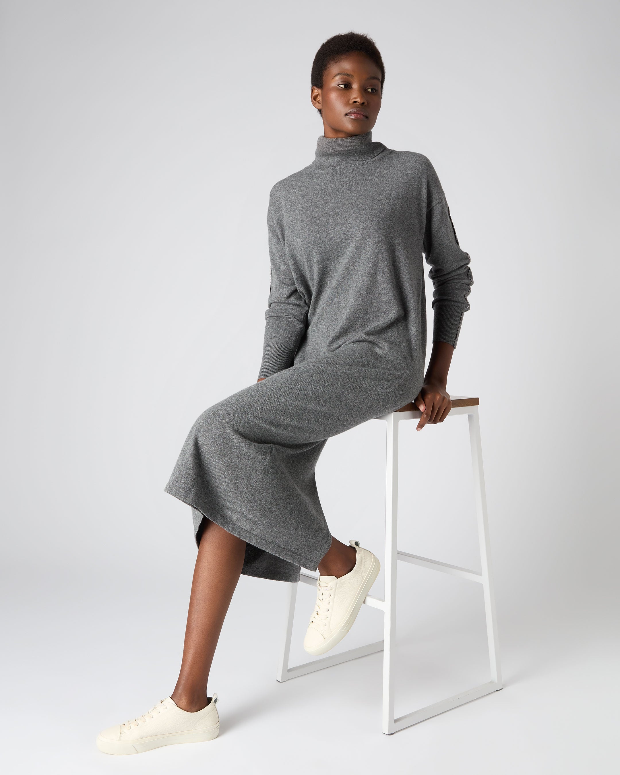 Cashmere jumper hot sale dress uk