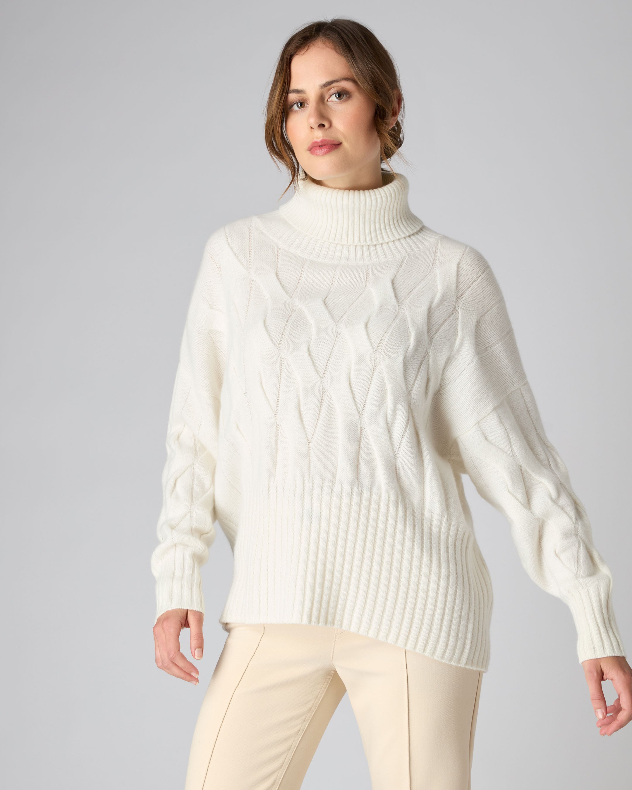 Cashmere cream outlet jumper