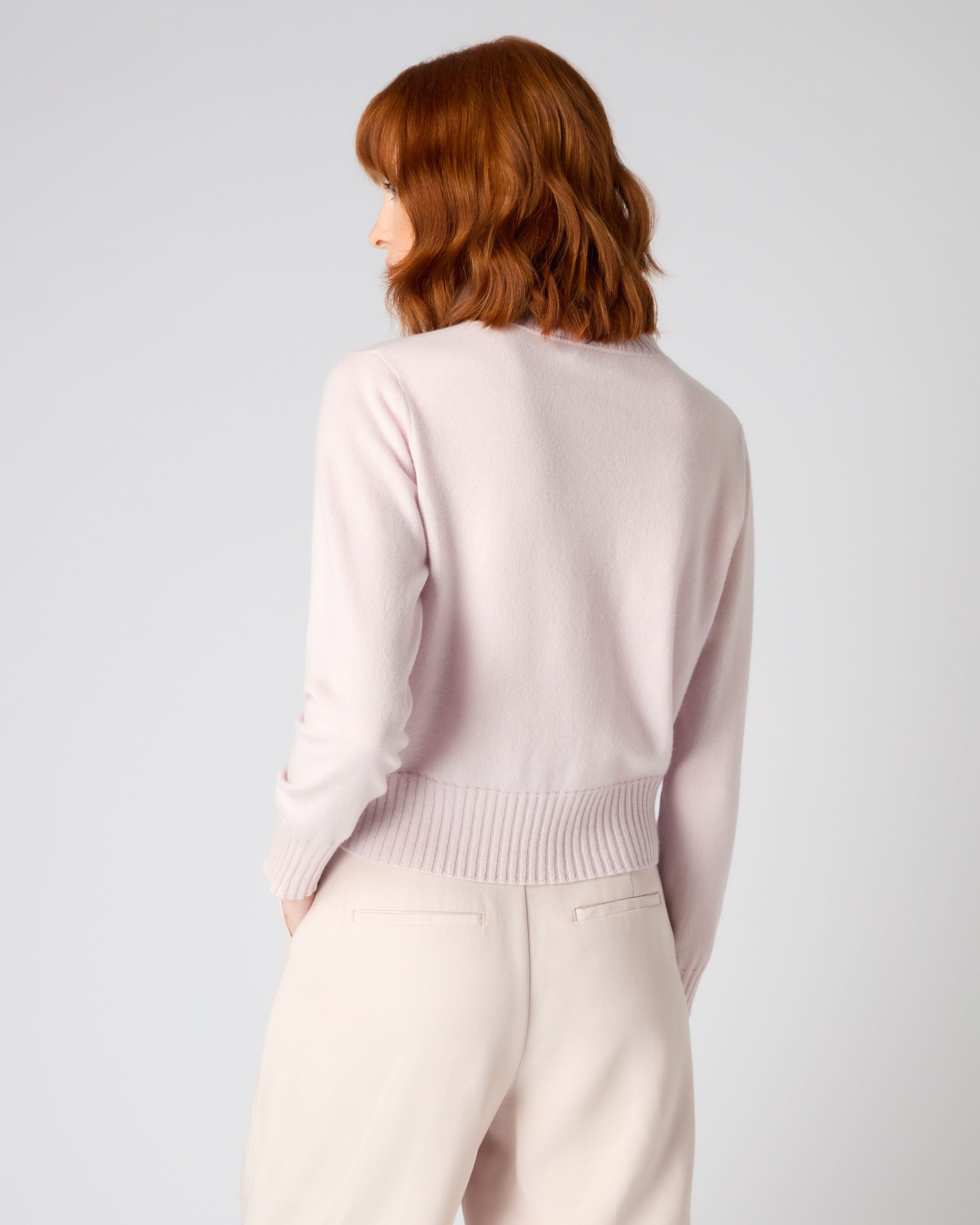 Fitted clearance cashmere jumper