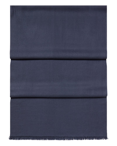 N.Peal Women's Pashmina Cashmere Stole Caviar Blue