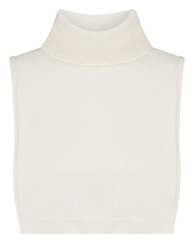 N.Peal Cashmere Dickie New Ivory White