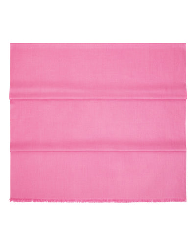 N.Peal Women's Pashmina Cashmere Shawl Camellia Pink