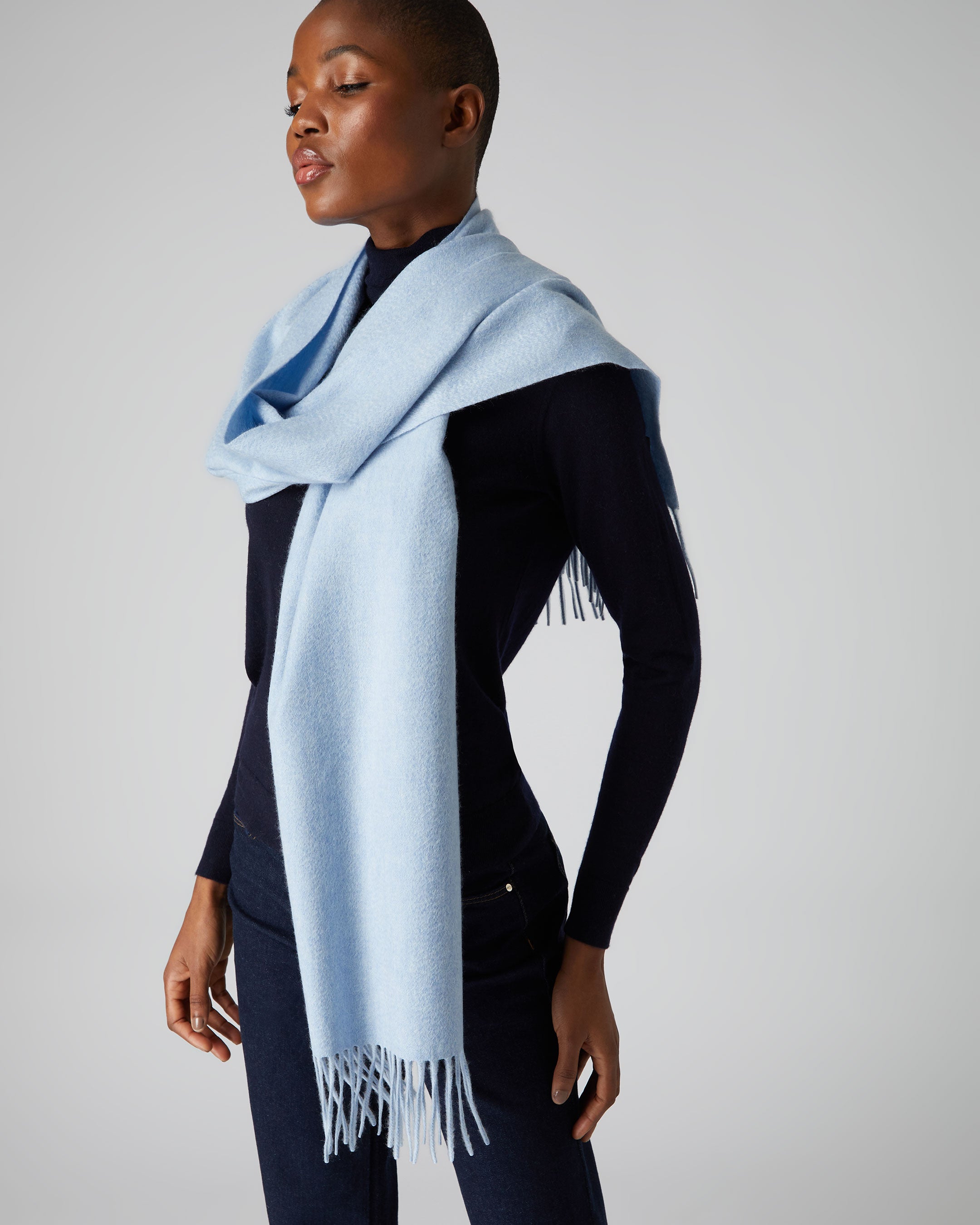 Long deals cashmere wrap