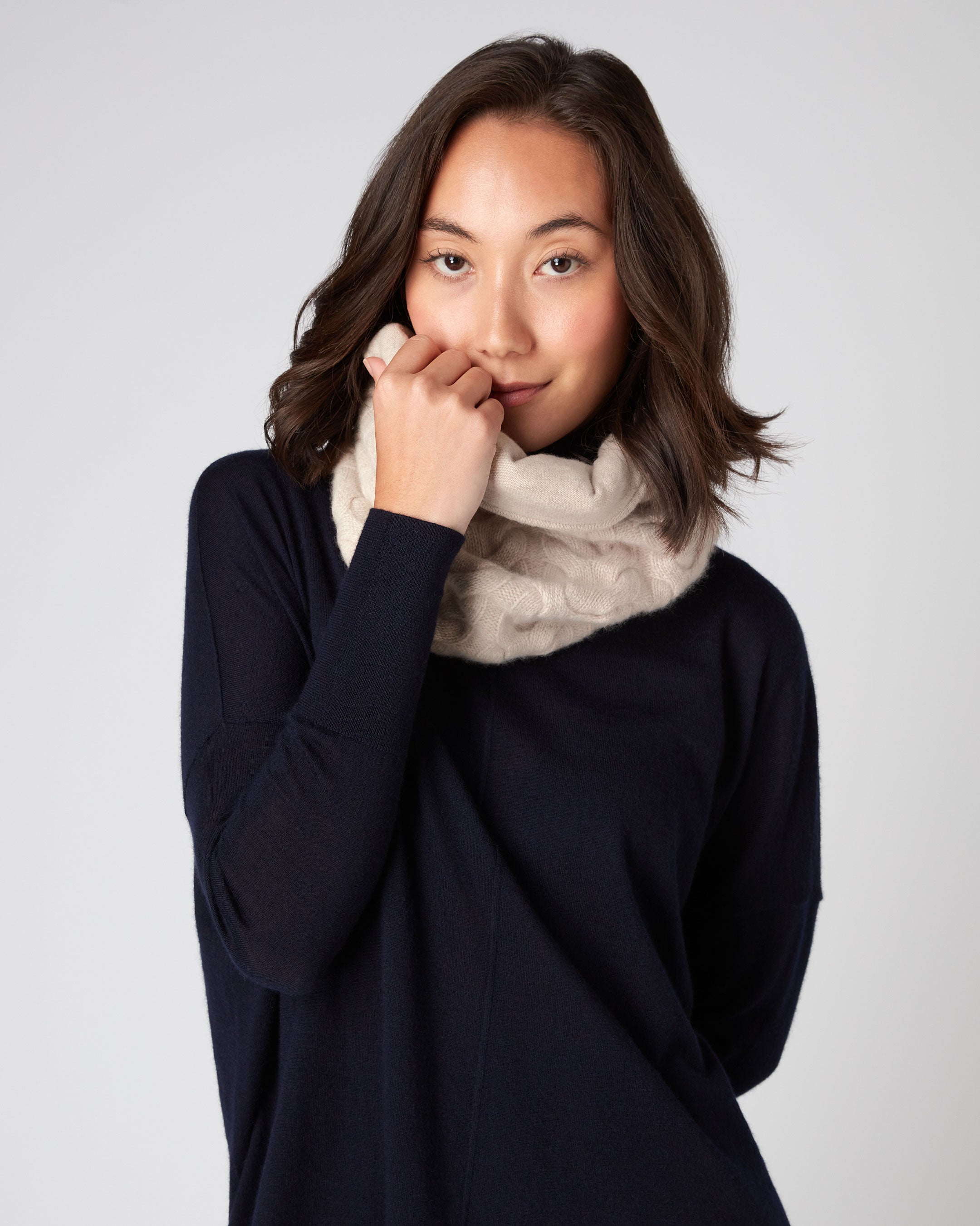 Cashmere shop snood sale