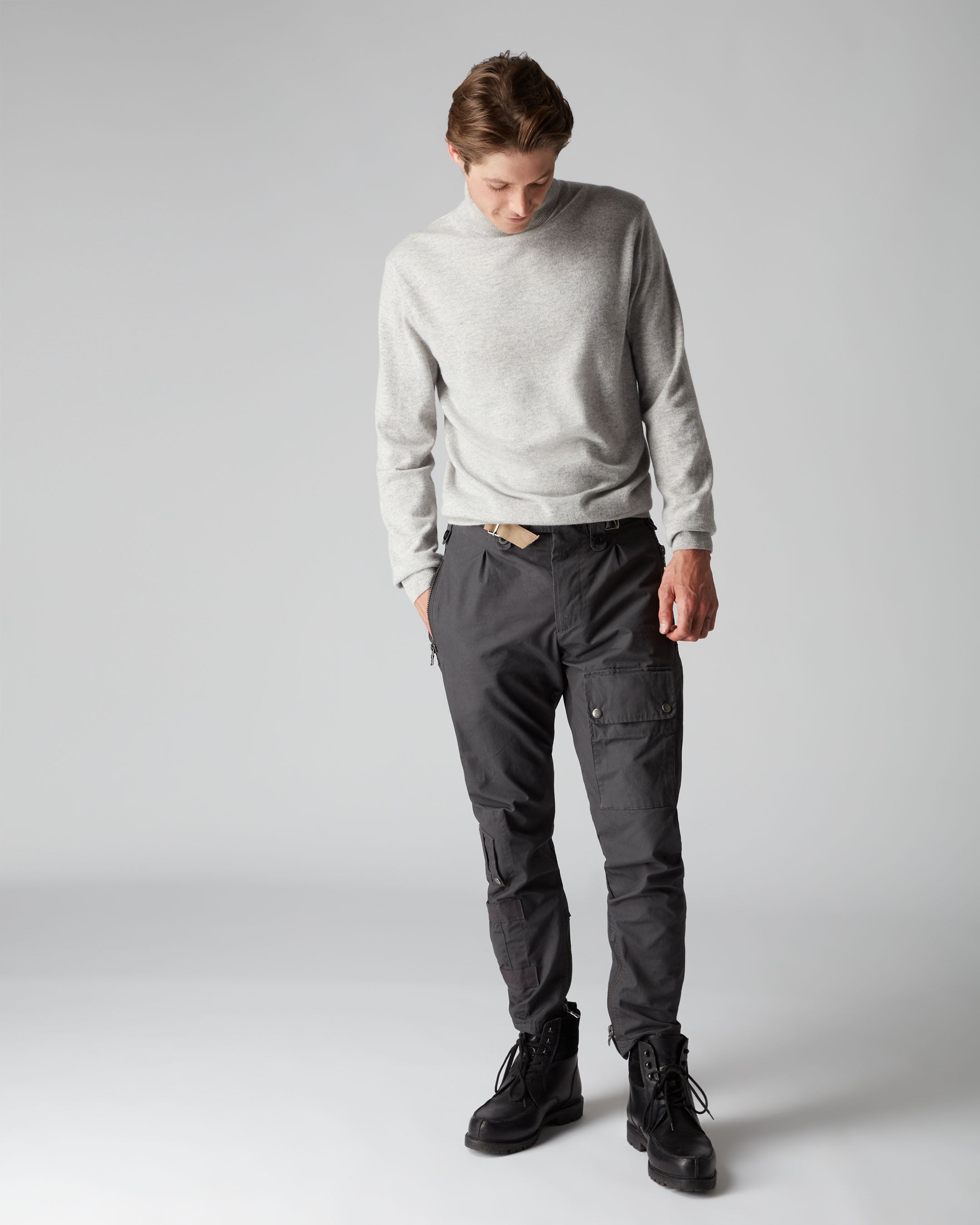 Grey sales combat trousers