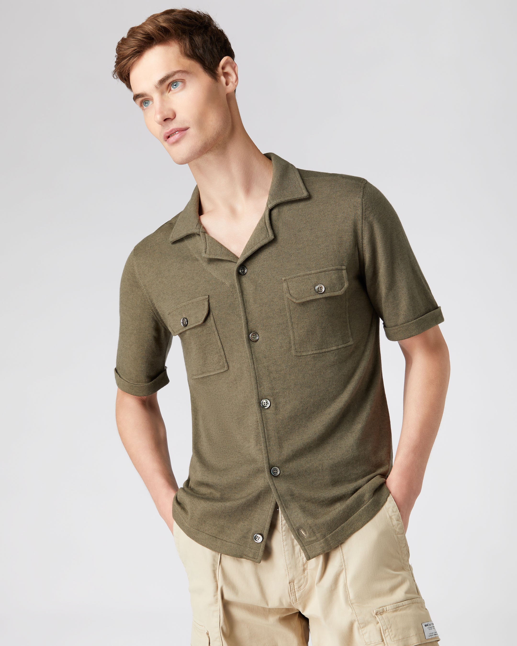 Short sleeve sale safari shirt