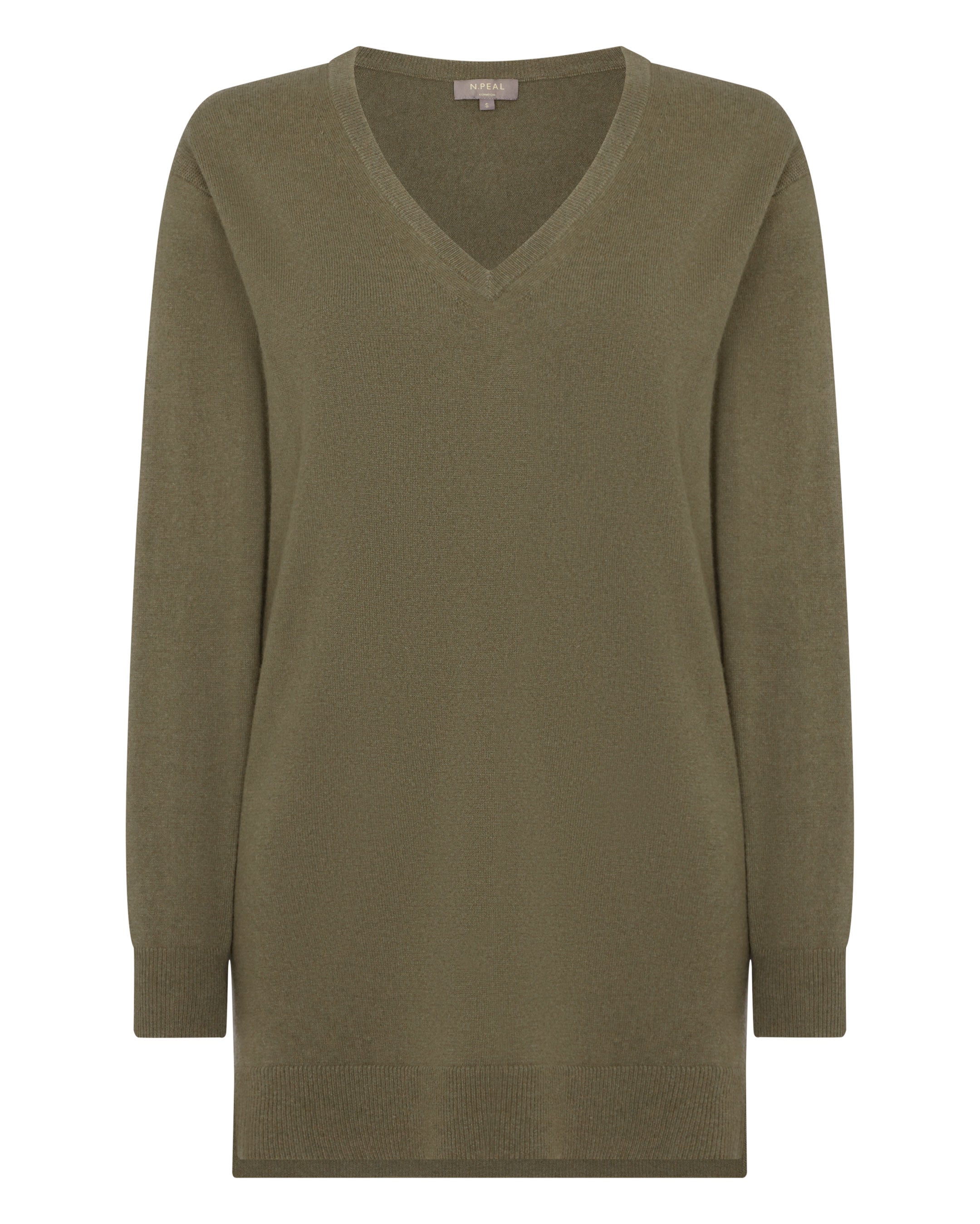 Khaki shop cashmere jumper