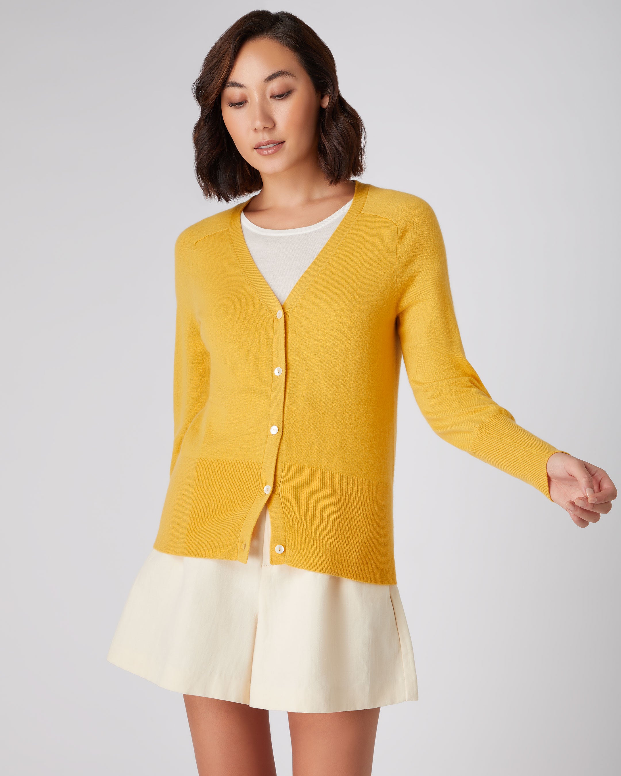 Loft shop yellow cardigan